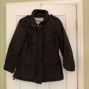 Herno Dark Gray Military Field Coat
